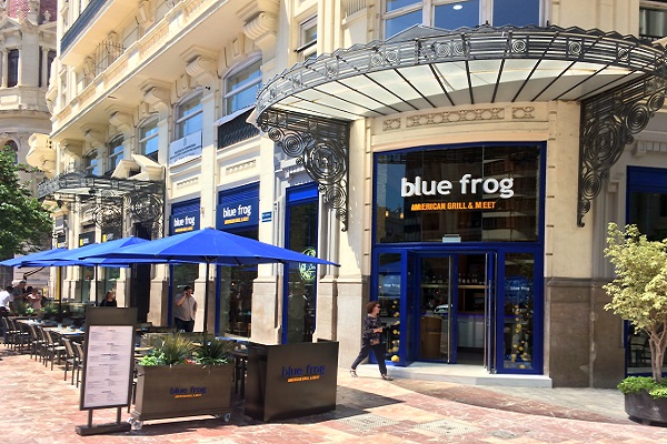 Façana Blue Frog